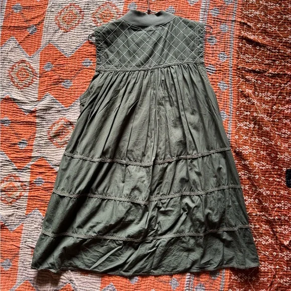 Pilcro Sleeveless Utility Mini Dress - Picture 4 of 7